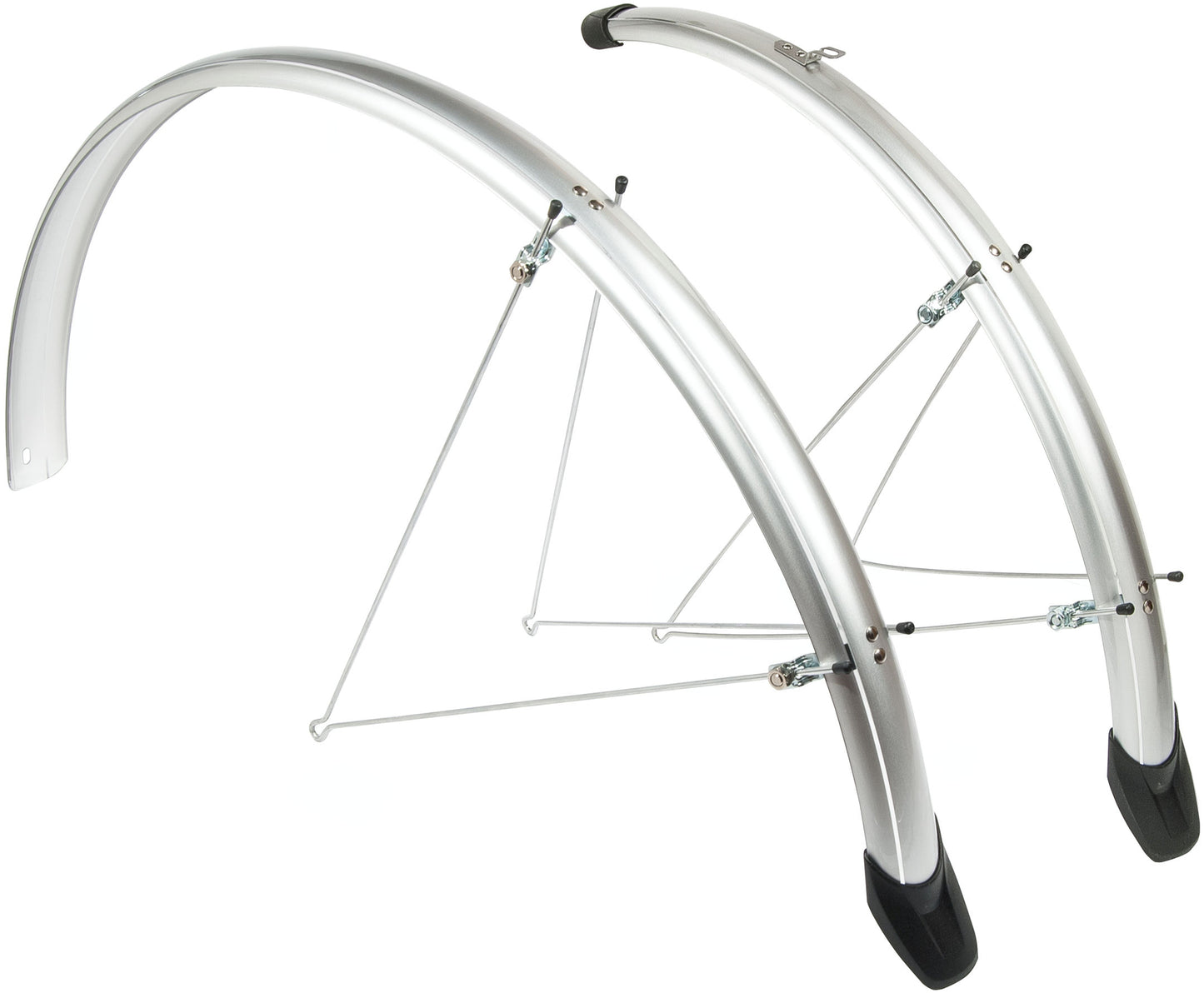 Satboard set eurofender elegancia 28 x 46 mm - plata