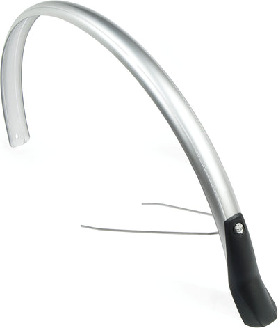 Eurofender Snello posteriore Fender posteriore 28 51 mm di larghezza, colore: plastica d'argento