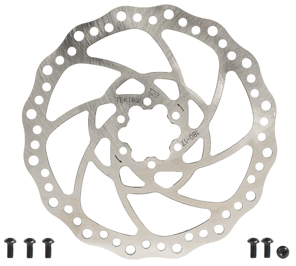 Tektro anp remd tekt disc 180 tr170-17 lw flusso d'aria 6xt25