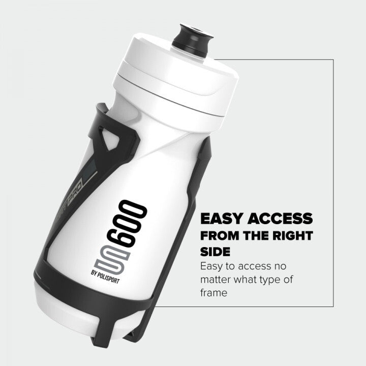 PoliSport Bidone titular jaula blanca