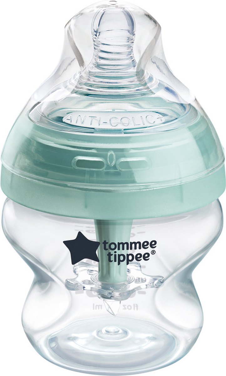 Biberon anti-coliche avanzato Tommee Tippee - set di 1 biberon da 150 ml - flusso basso 0 mesi+