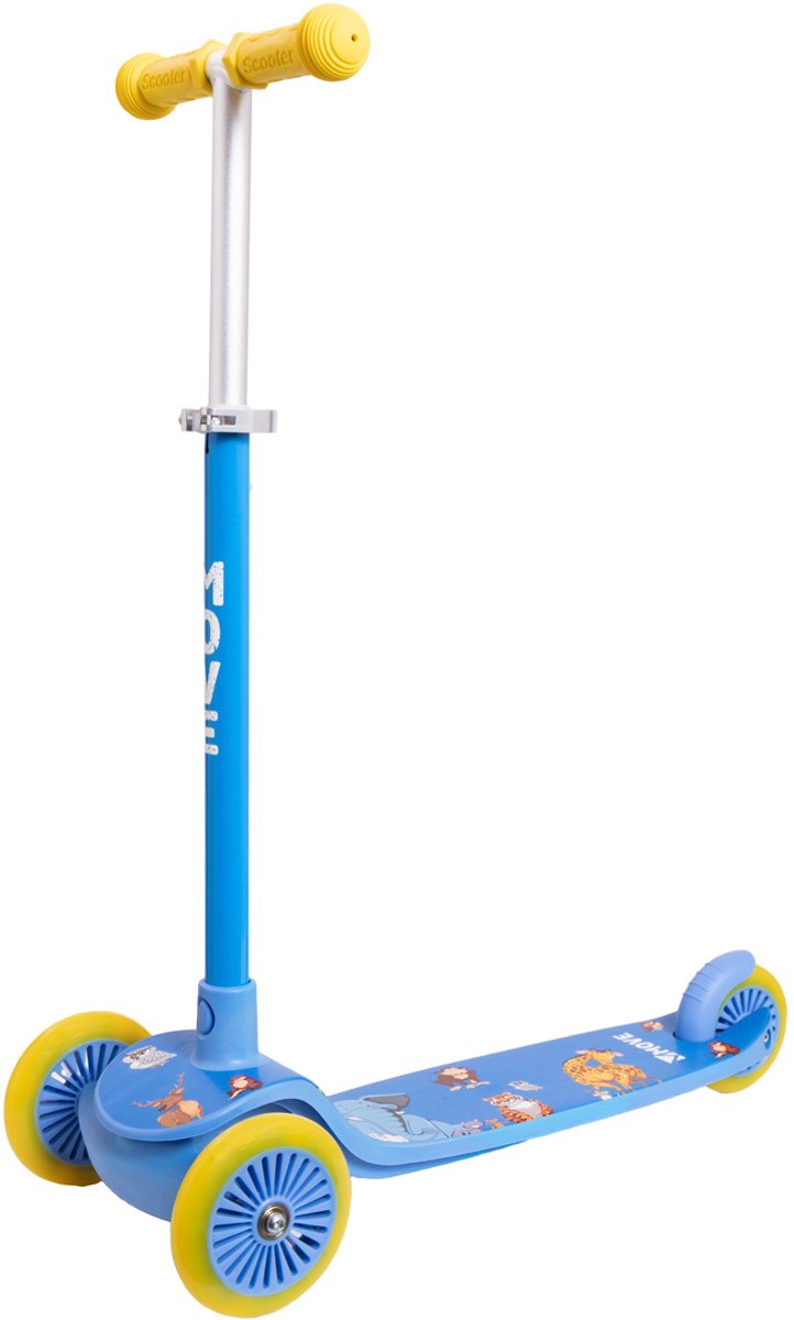 Muovi i pattini passo muovi la giungla del tri-scoot