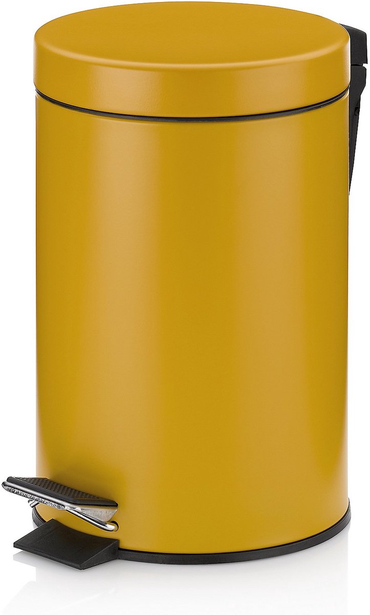 Papelera de pedal Kela Monaco - 3 litros - Amarillo -