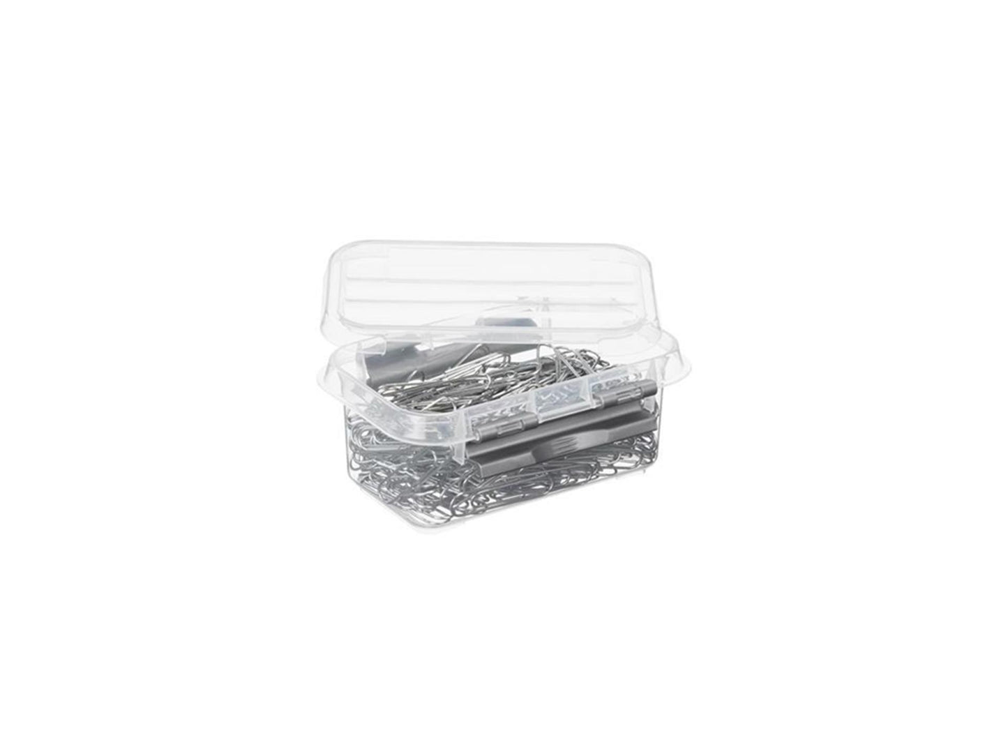 Caja de almacenamiento de la línea SunWARE SUNWARE 0.5L Silver transparente