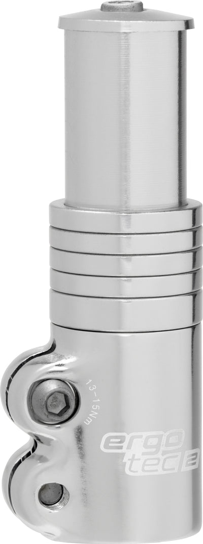 STEM ESTENTER ERGOTEC AVERIO 3 - 1-1 8 AL6061 T6 - argento