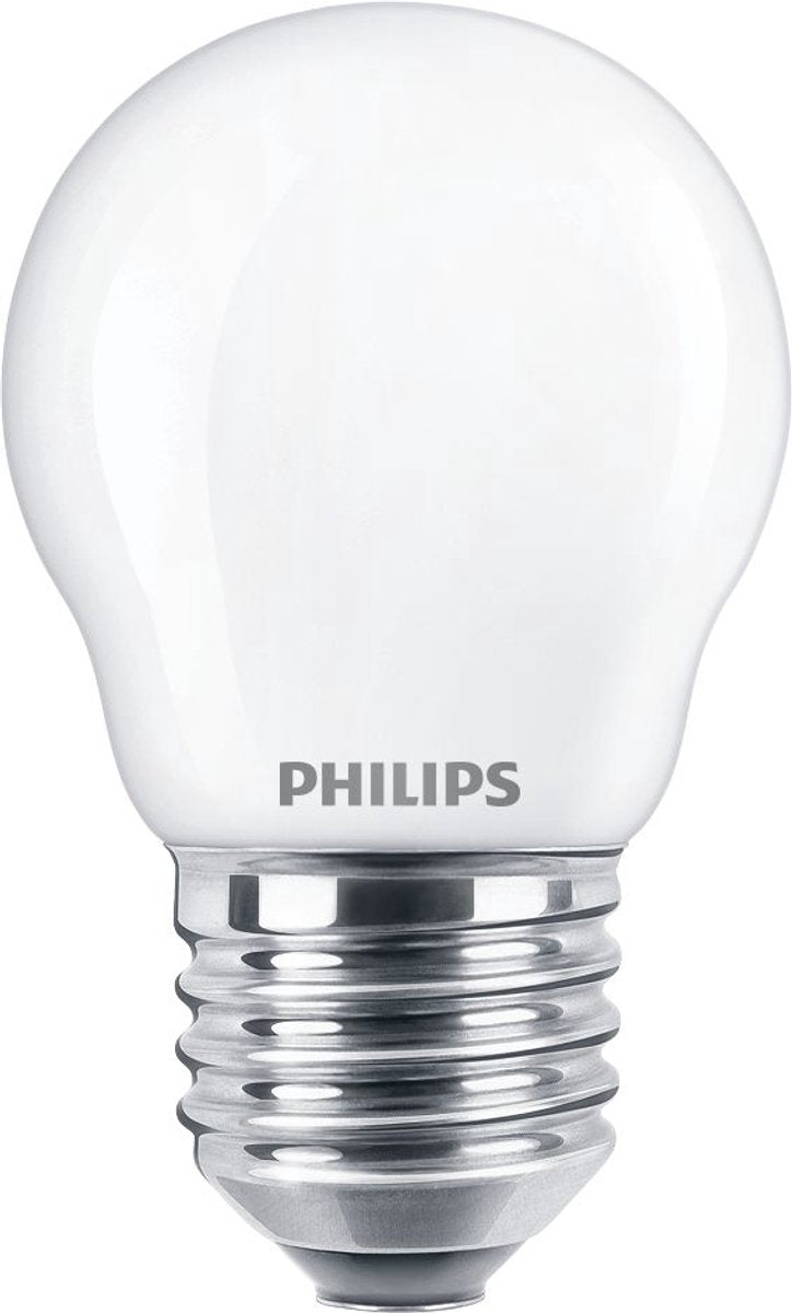 Philips LED E27 - 2,2w (25w) - luz blanca cálida - no regulable - 2 piezas
