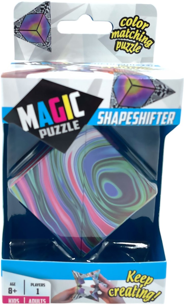 Puzzle magico vedes cubo mutaforma giocattolo creativo.
