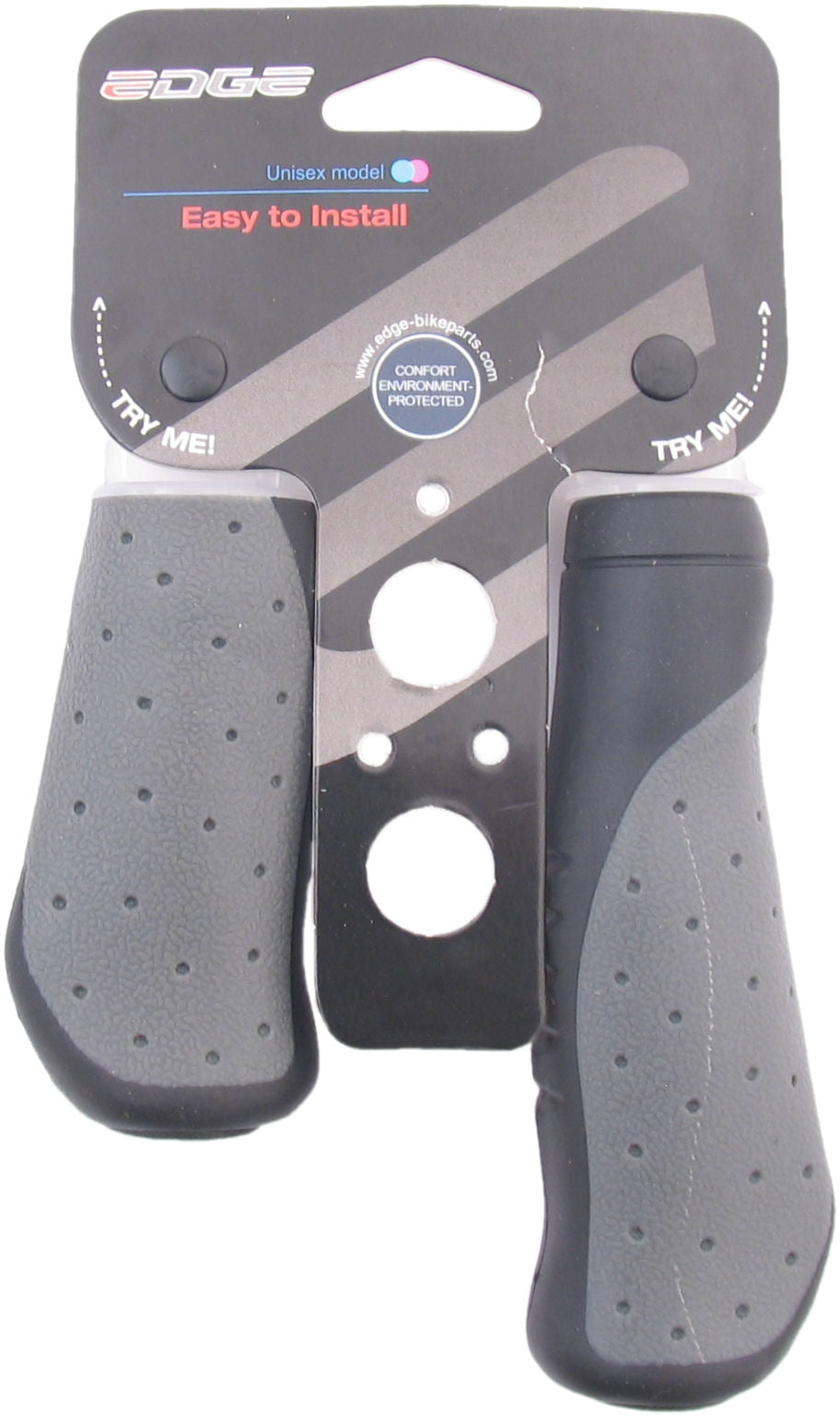 Ergo City Handles - 135 + 92mm - Black -Gray