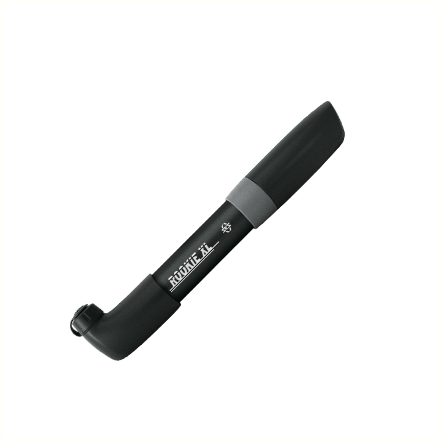 SKS Rookie XL Black Mini Pump. Inclinación del soporte de la bomba de 2 puntos. Adecuado para todas las válvulas