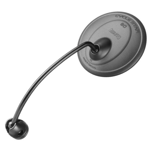 Mirror de bicicleta Busch Muller Busch Müller 901 Ø80 mm con una barra de 13 cm de largo