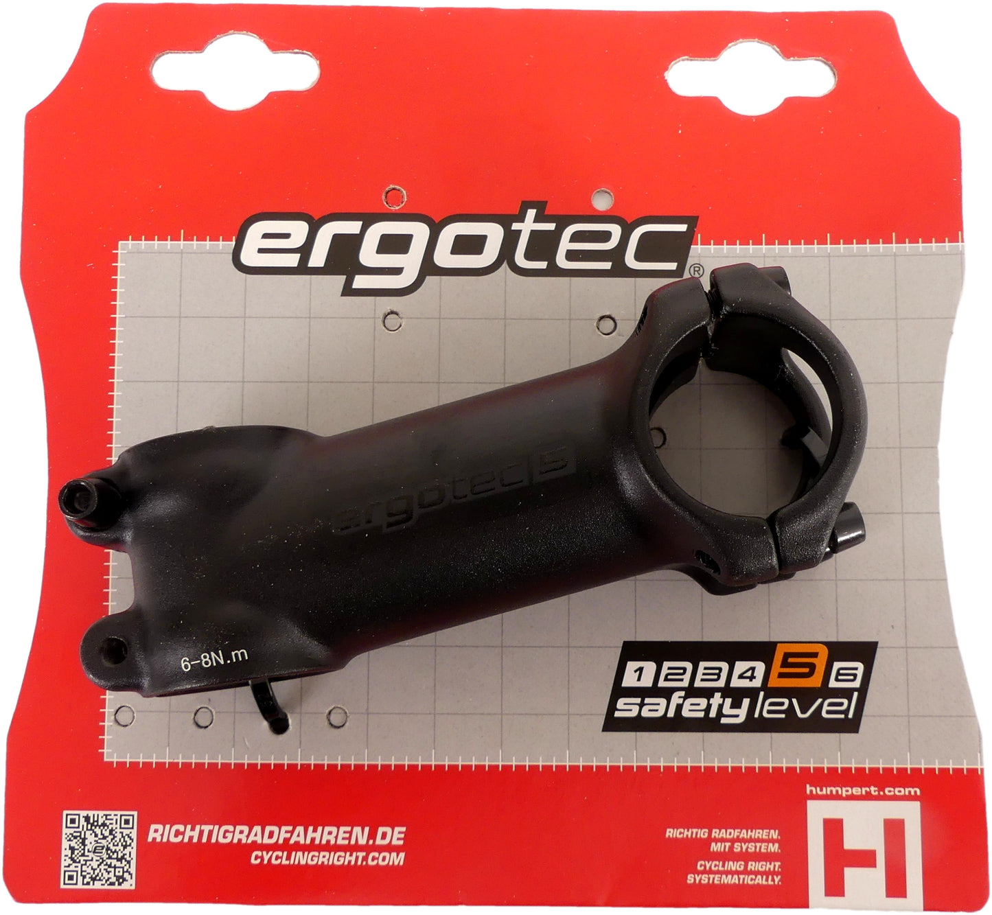 Voorbouw Ergotec Shark 31,8mm 90mm nero