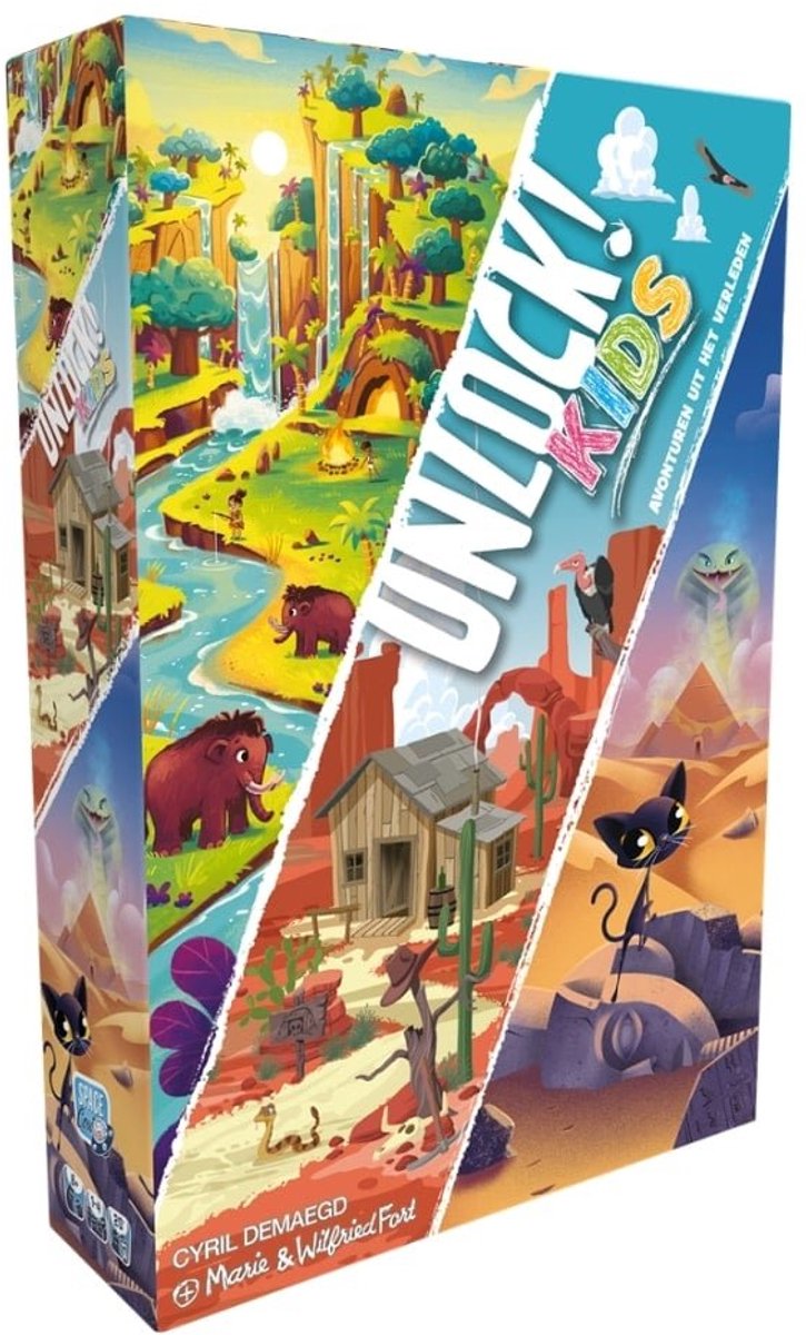 Sblocco Cowboys spaziali! bambini - avventure del passato - gioco da tavolo olandese