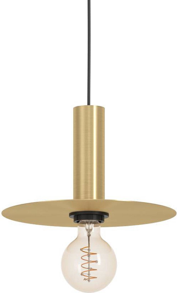 Lampada a sospensione Eglo escandell - e27 - ø 25 cm - oro - acciaio