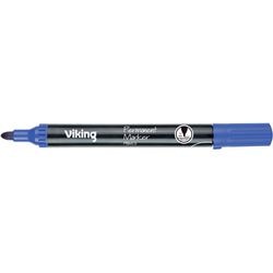 Pennarello indelebile viking pbm 1,5 blu