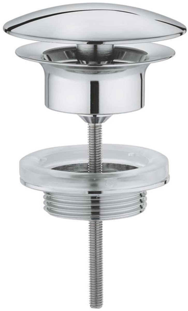 Grohe chrome waste fitting