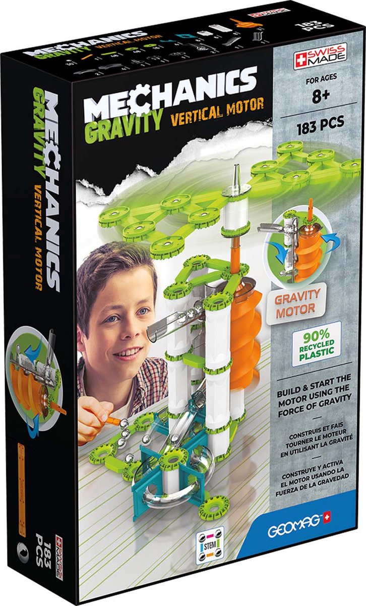 Gardenkraft geomag mechanics gravity re vertical motor 183 delig
