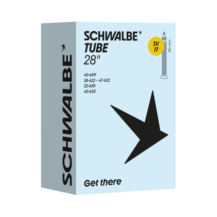 Cámara de aire Schwalbe 28 SV17 60mm 28 47-622 635