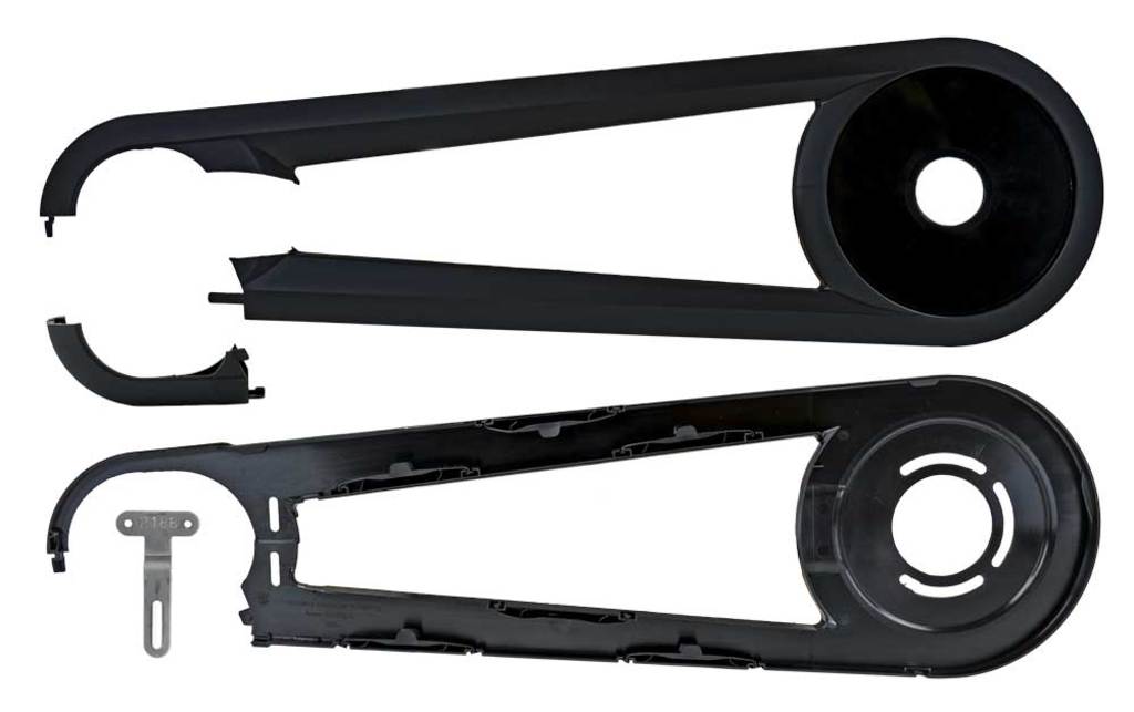 Hesling anp protector de cadena hesl fluente m soporte gen4 negro