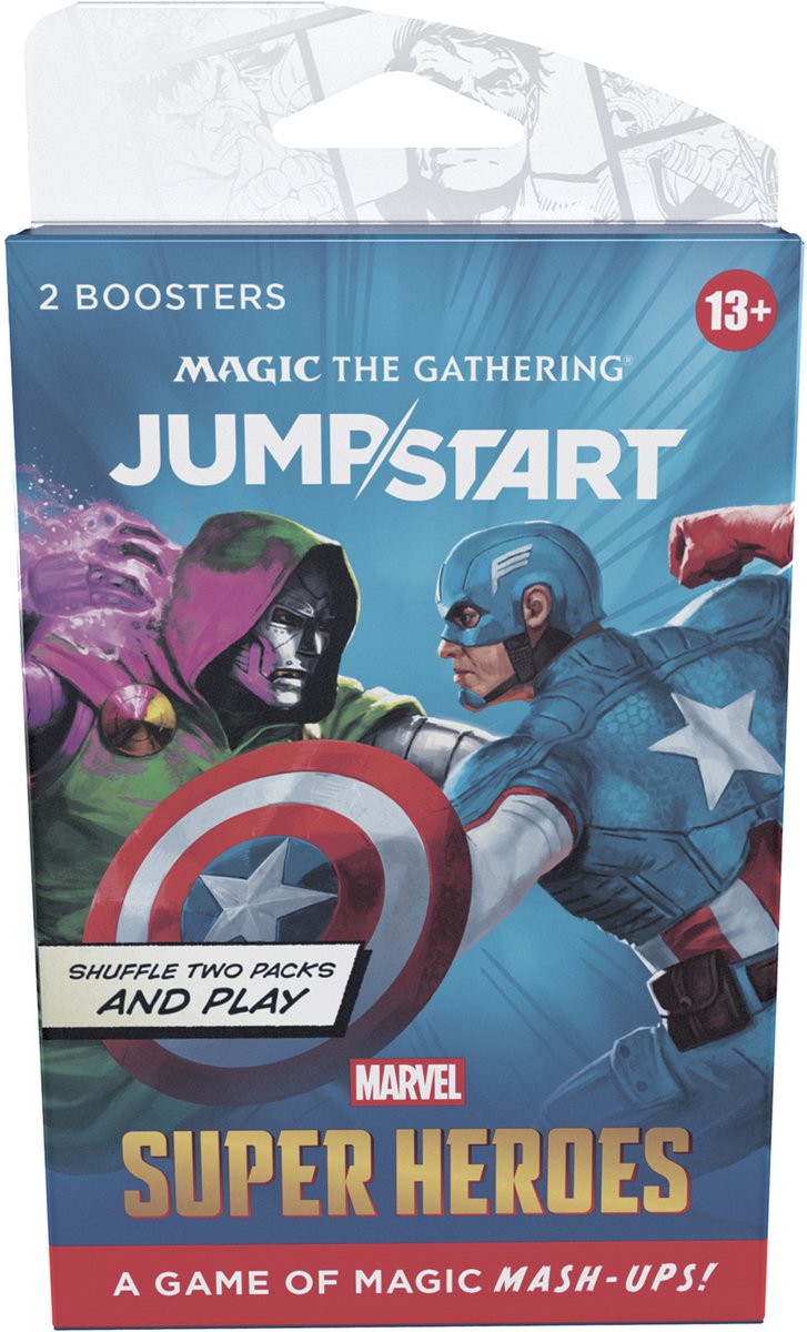 Magia: il raduno | Booster Jump Start dei Super Eroi Marvel, confezione da 2