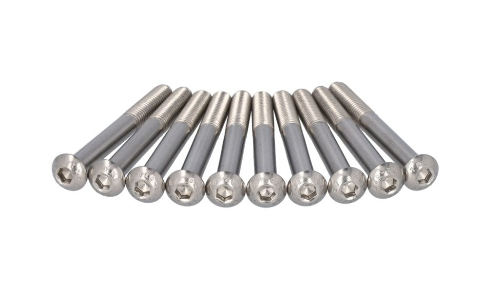 Bullone Anp m8x70 cava esagonale inox iso7380-1 a2-070 ds a 10