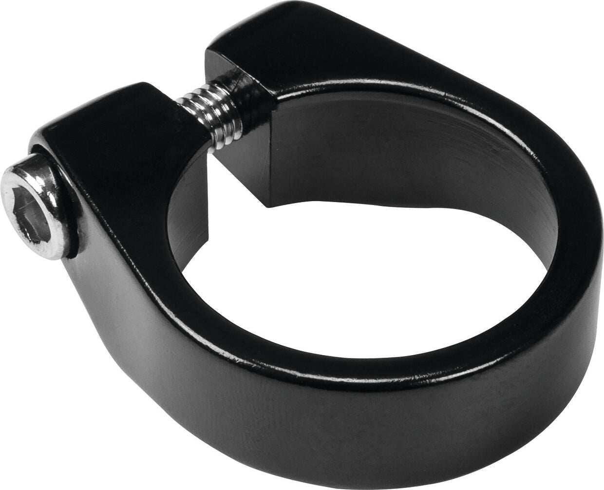 Ergotec Seat Post Clamp Sci-085 Alu, 31.8 mm, negro