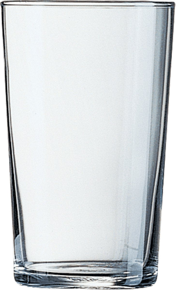 Arcoroc arc international bicchiere conico in vetro duro - 0,20 l - 6 pezzi