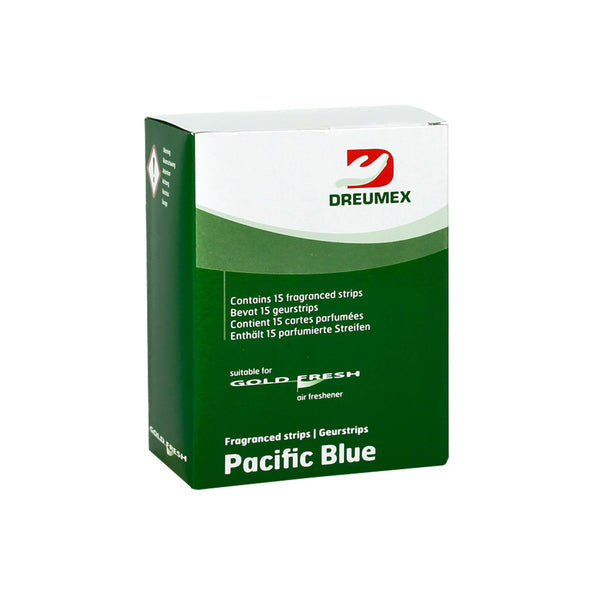 Tiras aromáticas Gold-fresh océano pacífico azul (15 piezas)