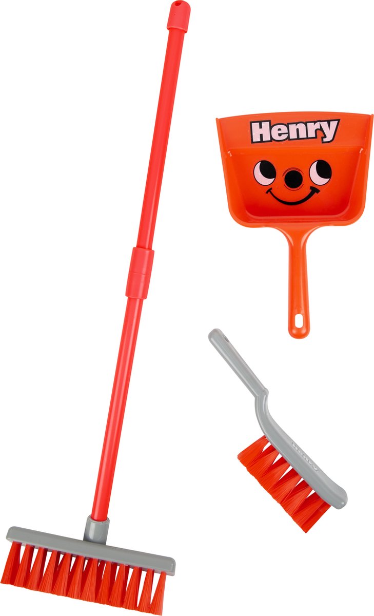 Casdon Henry – scopa, paletta per bambini – giocattoli per la pulizia