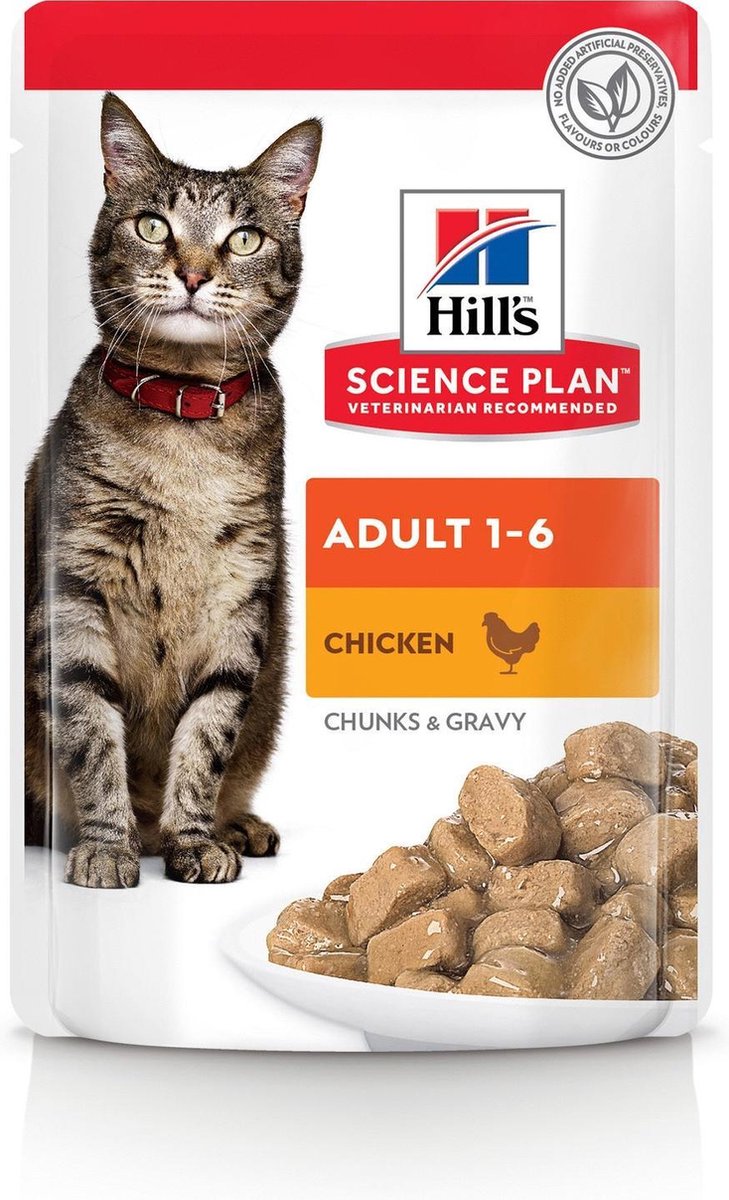 Hill's Science Plan Optimal Care pollo - gato - comida completamente húmeda - 1 x 85 gr