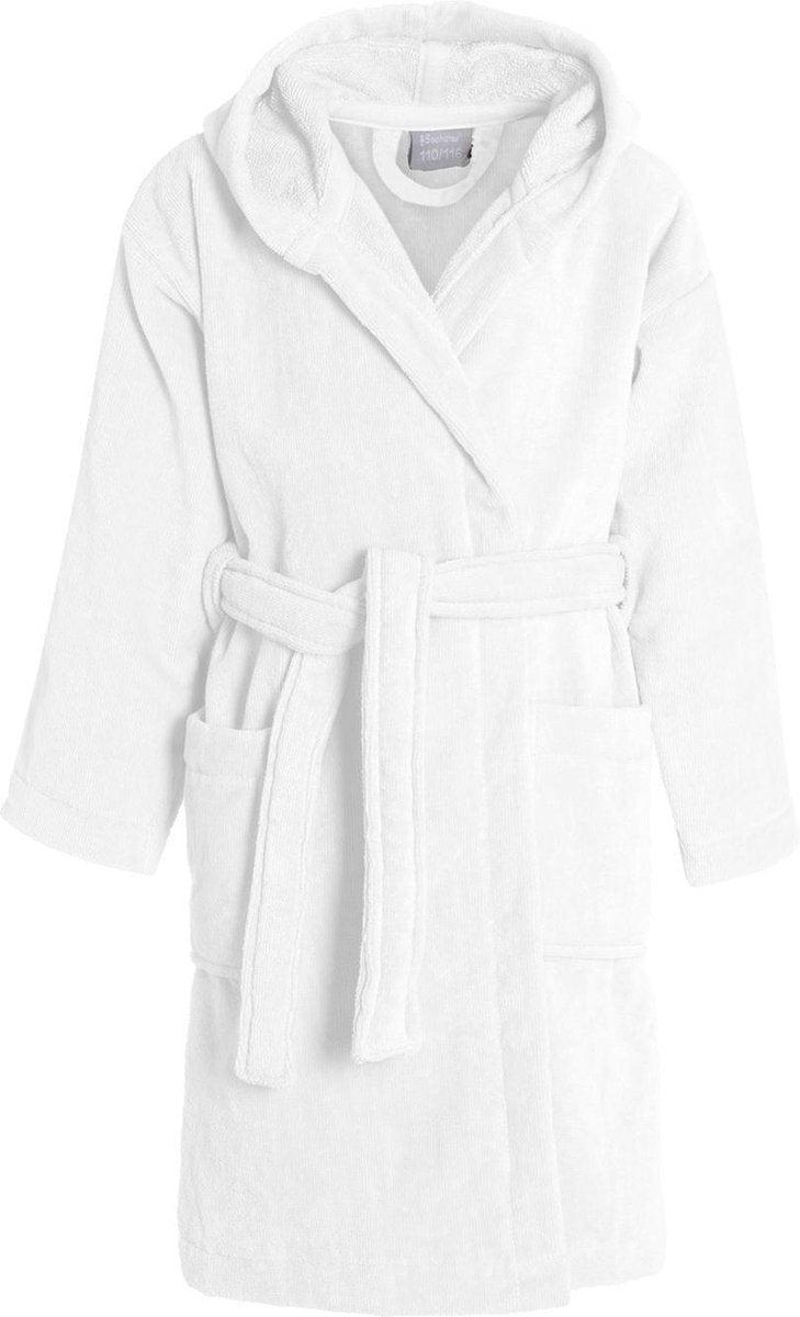 Caballito de mar - pure - albornoz infantil - blanco - 146 152