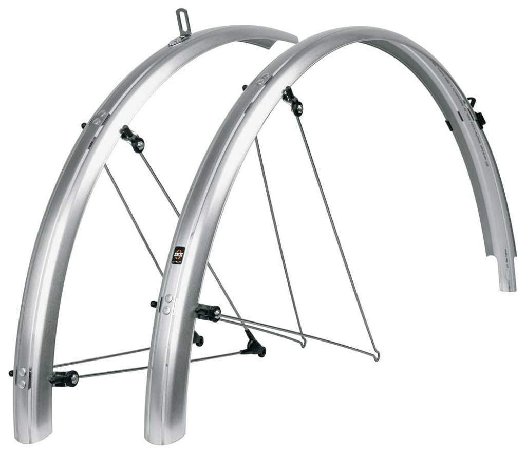 Juego de guardabarros Sks bleumels basic 55 mm, plata
