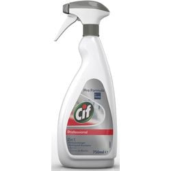 Detergente bagno cif 2 in 1 trasparente