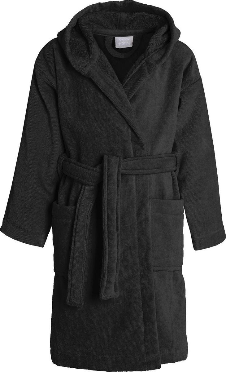 Seahorse pure - albornoz infantil - negro - 134 140