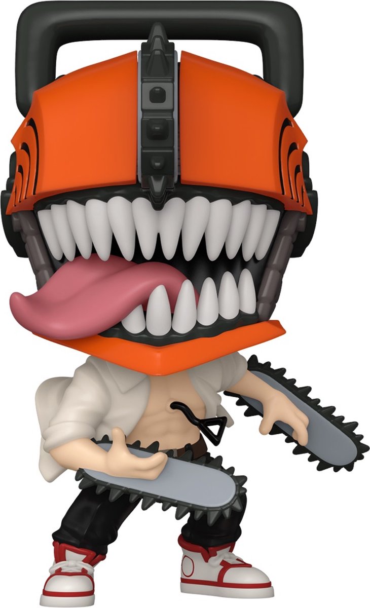 Funko chainsaw man chainsaw man (chase edition mogelijk) vinyl figuur 1677 pop! meerkleurig
