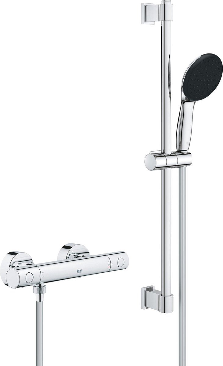 Grohe quickfix precision get shower set - water saving - chrome