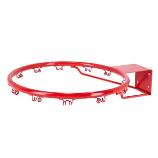 Alert Sport Basketball Anello di lusso con metallo netto 53 cm