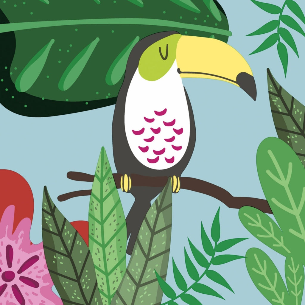 Servilleras misceláneas pájaro 33x33 cm