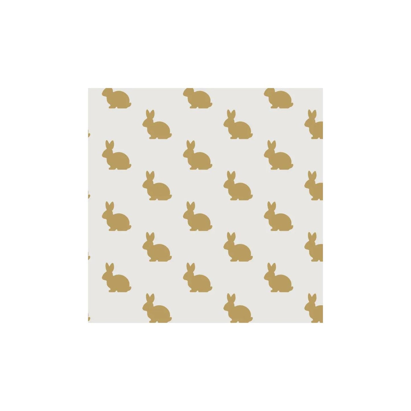 Servilletas Duni conejito dorado 24cm
