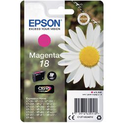 Cartucho de tinta epson c13t18034012 magenta