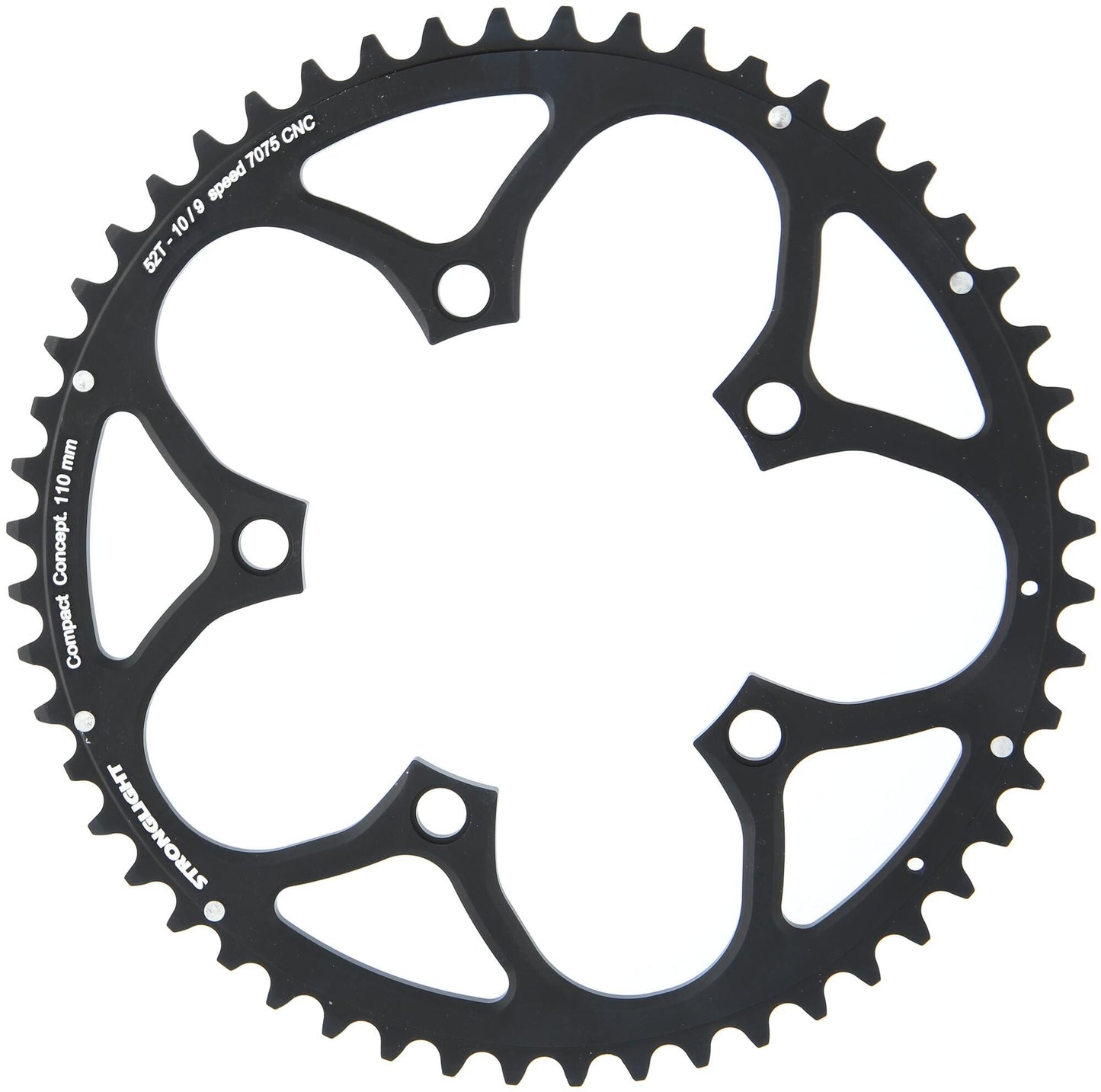 Anillo de la cadena de luz fuerte Strongl.zircal 7075 T6 110 mm 52t B