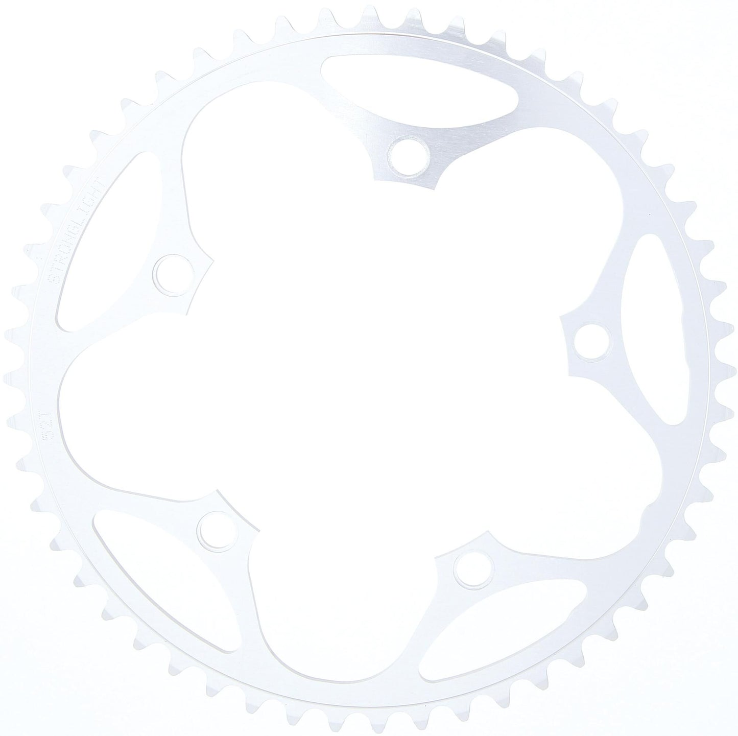 Anello a catena forte. CD130mm 52T SIL.