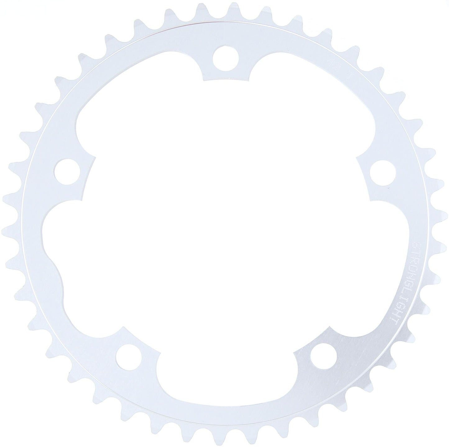 Anello a catena forte. CD130mm 42T SIL.