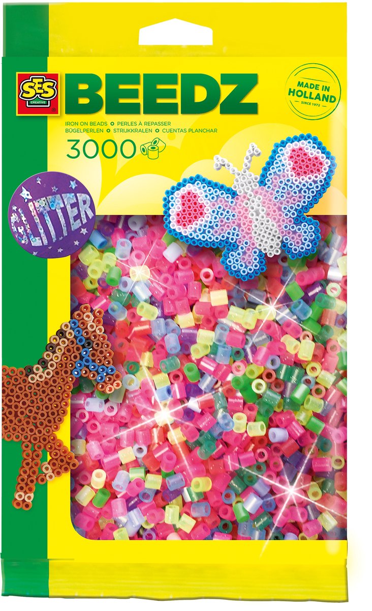 SES STRADING READS - Glitter, 3000st.