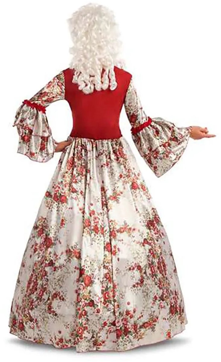 Living trajes juinsa - disfraz de princesa barroca con flores para mujer - xl