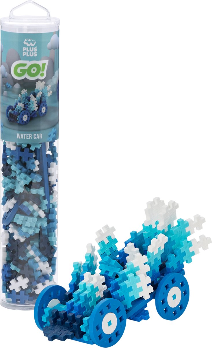 Plus plus tube car acqua plus-plus: 200 pezzi (4289)