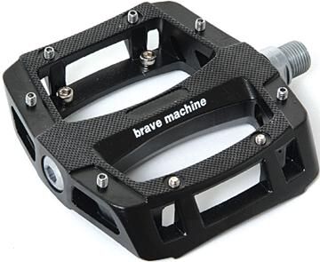 Pedales valientes par de freeride negro