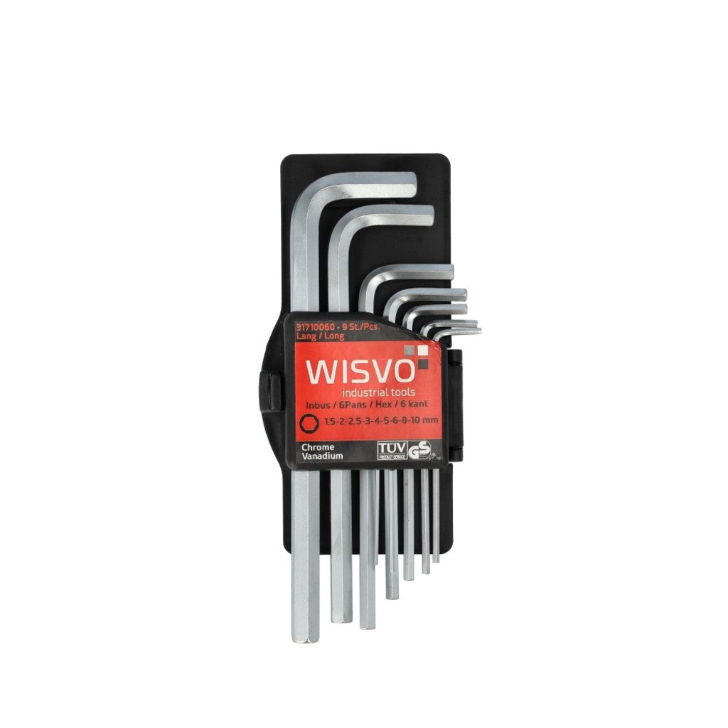 Set bussole esagonali Wisvo grs 1,5-10mm 9 pezzi