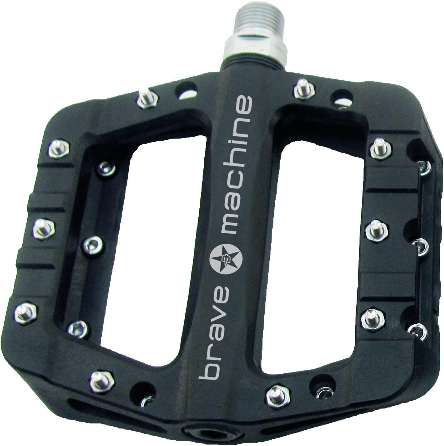 Pedal de plataforma valiente Pedal Dirt Light Negro