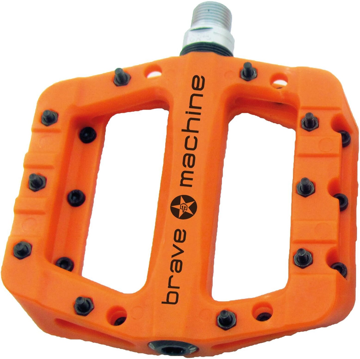 Pedal de plataforma valiente Pedal Dirt Orange