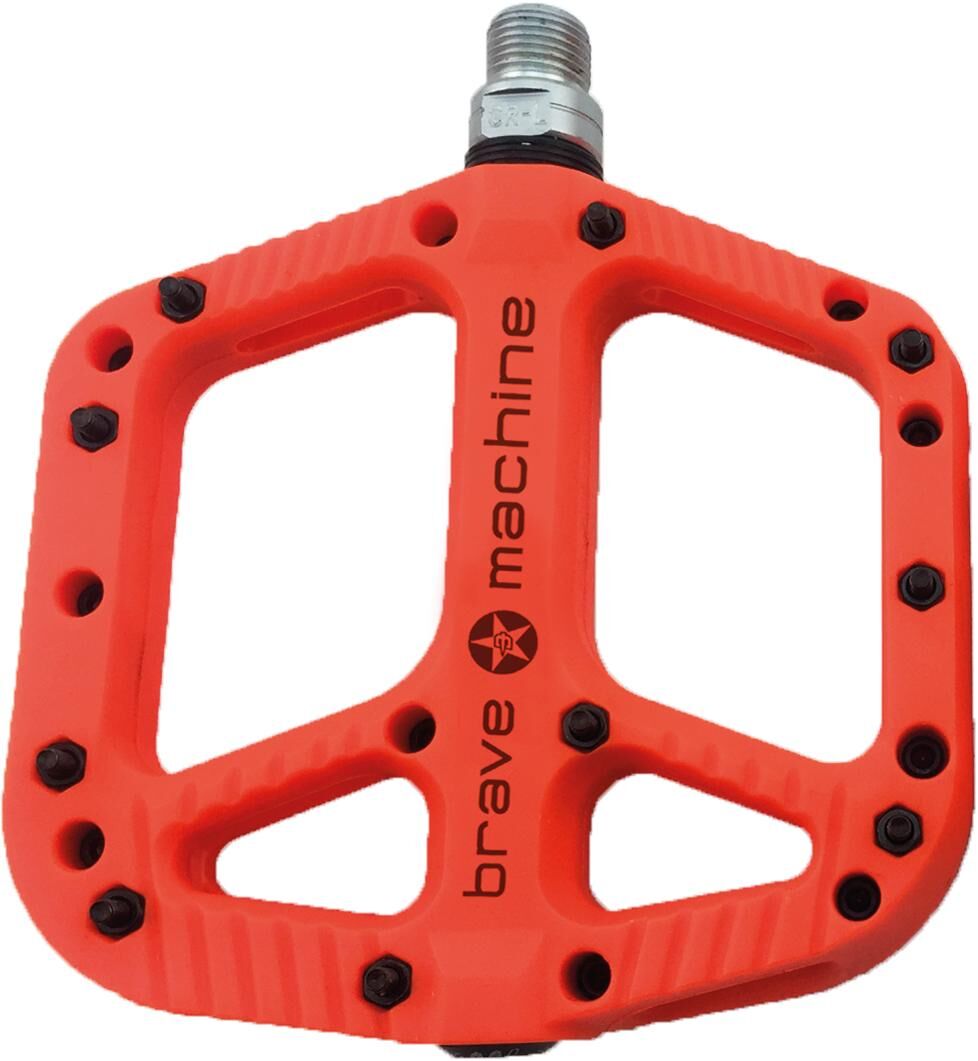 Pedal de plataforma valiente Freeride XL Orange